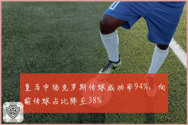 皇马中场克罗斯传球成功率94%,向前传球占比降至38%