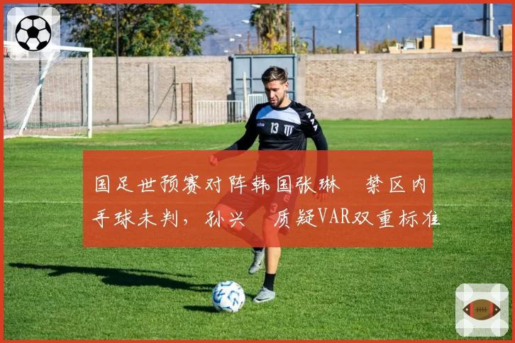 国足世预赛对阵韩国张琳芃禁区内手球未判,孙兴慜质疑VAR双重标准